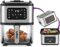 (U) Flip and Cook: 3-in-1 Air Fryer, Grill & Dehyd
