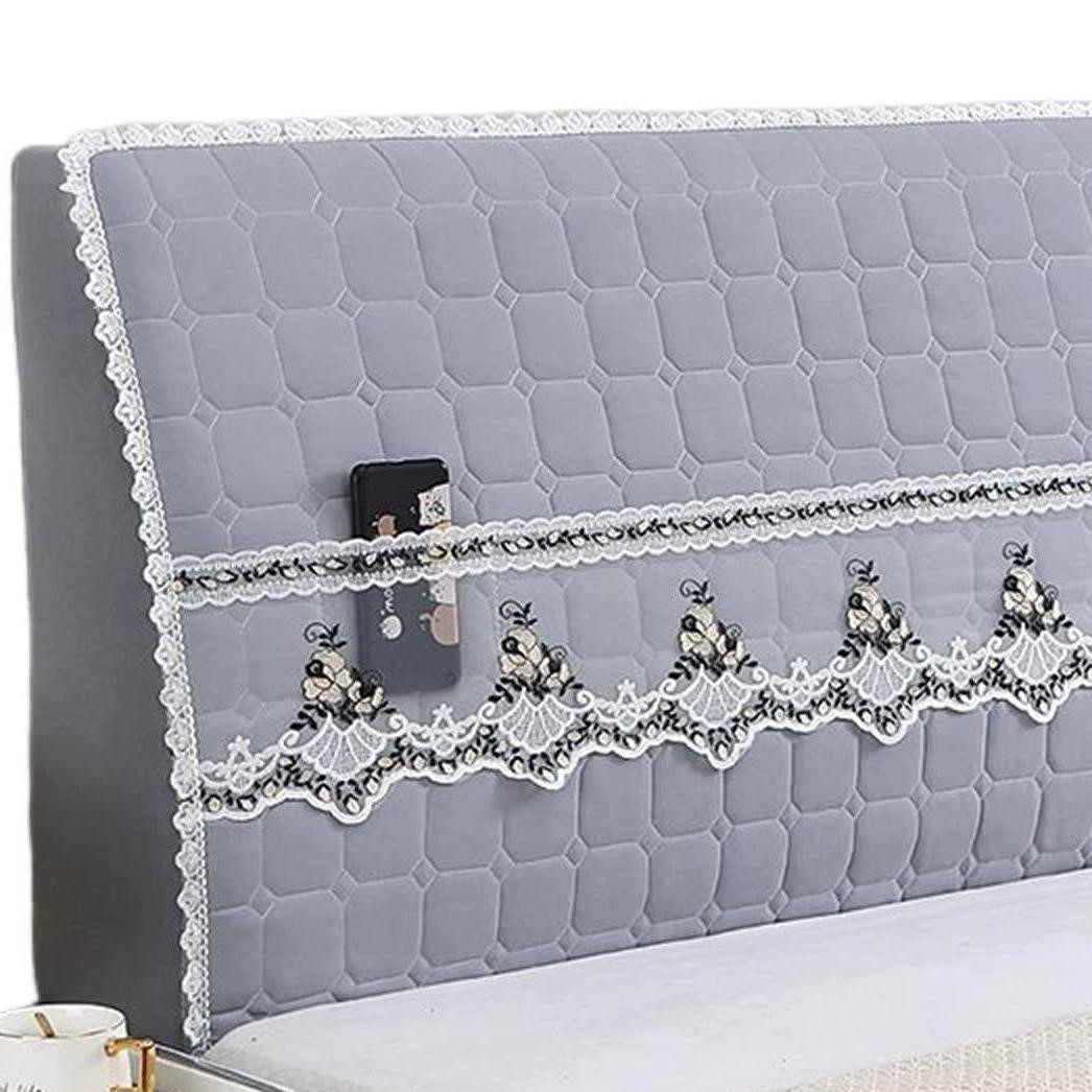 Stretchable Bed Headboard Cover / Protector