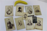 Collection of Vintage Photograph Cabinet Cards