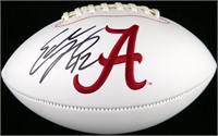 Eddie Lacy Autographed White Logo Football