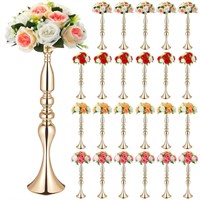 Rtteri 24 Pcs Metal Wedding Centerpiece Table