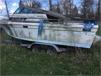 BOAT DUAL AXEL TRAILER