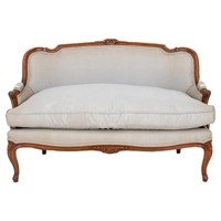 Rococo Style Upholstered Sofa