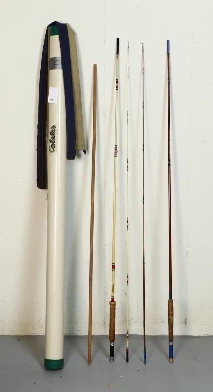 Lot of two vintage fly fishing rods