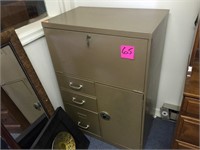 Metal Secretary / filing cabinet
