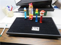 4 Different Collectible Pez Dispensers