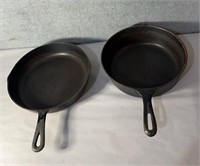 Vintage cast-iron pans