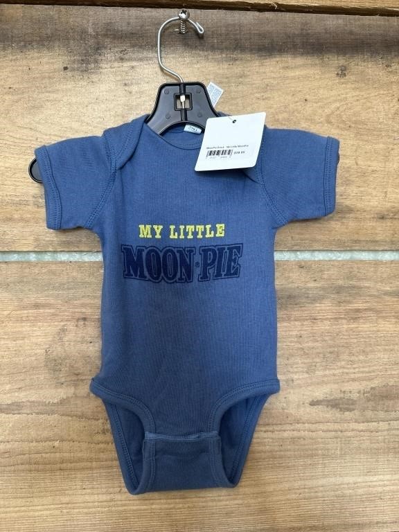 New my little moon pie onesie size 6 months old