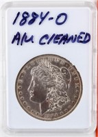 Coin 1884-O  Morgan Silver Dollar AU *