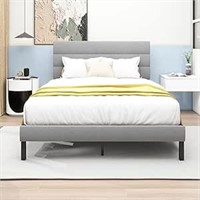 ULN-Double Bed Frame, DUMEE Full Bed Frame with Up
