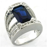 Wonderful .50ct Montana Blue Sapphire Ring