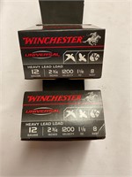 Winchester 12 gauge 8 shot 50 rnds