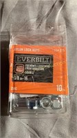 3ct Everbilt Nylon Lock Nuts 3/8”-16