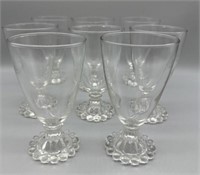 (8) Candlewick Water Glasses