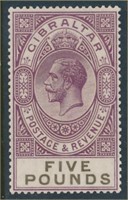 GIBRALTAR #93 MINT VF H