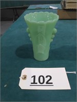 Jadeite 5-1/2 Inch Vase Chip on Base