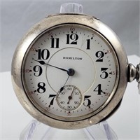 1904 Hamilton 17J Pocket Watch - 18s