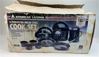 ENAMEL CAMPING COOK SET