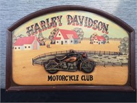 Vintage Harley-Davidson 3D Wall Decoration