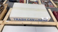 Box of trashcan liners