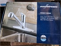 Eurostream pull out kitchen faucet