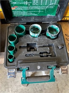 Mastercraft hole saw kit
