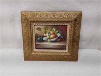 Gorgeous Antique Frame & Painting