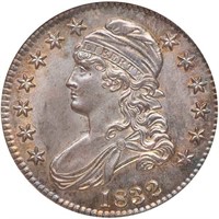 50C 1832 NGC MS64 CAC