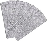 Microfiber Mop Pads Flat Replacement 6pk AZ25