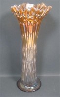 Fenton Amethyst Opal April Showers Vase w/ CRE