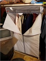 Clothing Wardrobe with Clothes