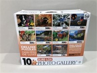 Jigsaw Puzzles -10 Puzzles in One Box