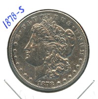 1878-S Morgan Silver Dollar