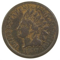 Fine-12 1877 Indian Cent