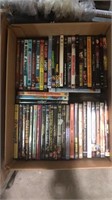 Box lot of about 50 DVDs