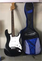 Burswood Electric Guitar w/Case. Missing One