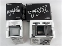 Vintage Seiko TFT Pocket Color TV &Back Light Unit