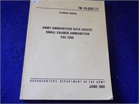 U.S. Army TM 43-0001-27 Small Caliber Ammunition