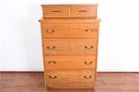Vintage Oak Chest of Drawers