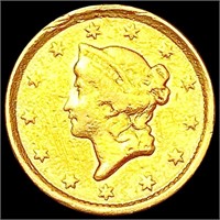 1852 Rare Gold Dollar CLOSELY UNCIRCULATED