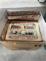 Vintage newspapers