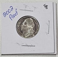 2002 S Proof Nickel