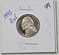 1993 S Proof Nickel
