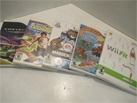 Wii Games - 5 Games