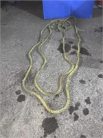 Tow rope missing one end