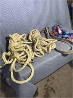 Pair of ropes, quantity of harness  (at#18c)