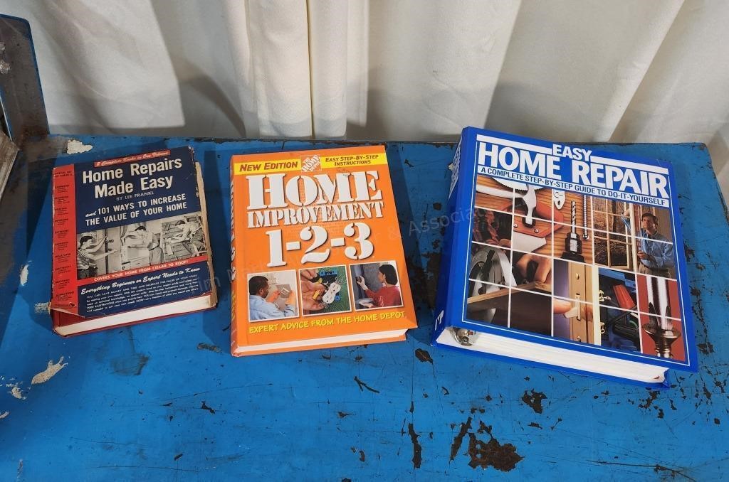 L4 3pc Home repair books: Easy home repair, Home i