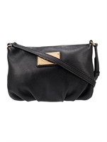 Marc Jacobs Solid Leather Twill Crossbody Bag