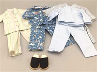 Sasha Doll Clothes for 16in Gregor pj's/slippers