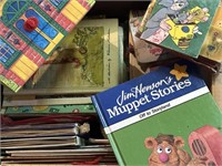 Vintage kids books - medium box full